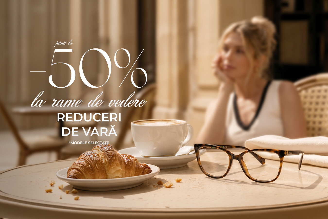 Reduceri de vară până la 50% la rame de vedere